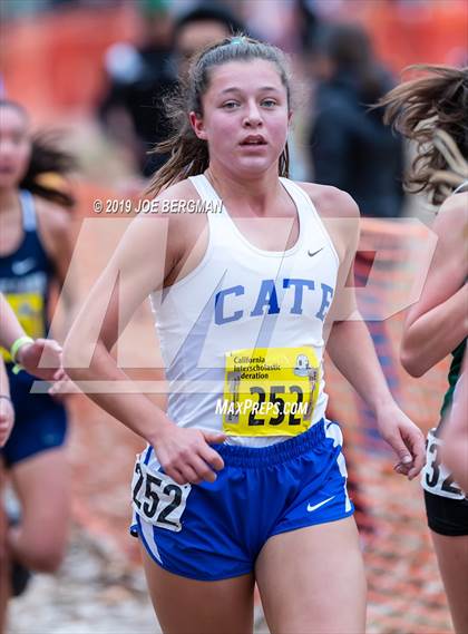 Thumbnail 1 in CIF State Cross Country Championships (Girls D5 Race) photogallery.