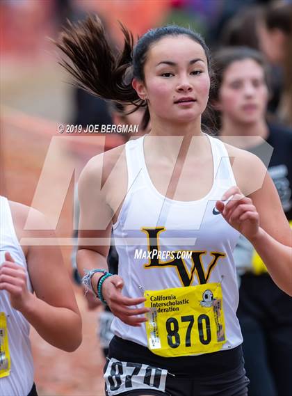 Thumbnail 3 in CIF State Cross Country Championships (Girls D5 Race) photogallery.