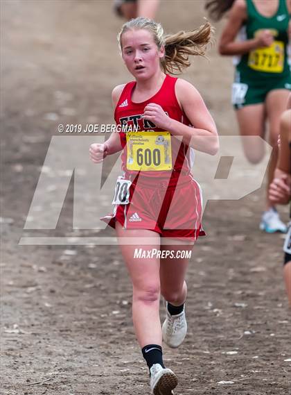 Thumbnail 3 in CIF State Cross Country Championships (Girls D5 Race) photogallery.