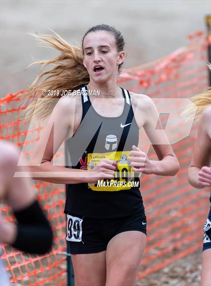 Thumbnail 2 in CIF State Cross Country Championships (Girls D5 Race) photogallery.