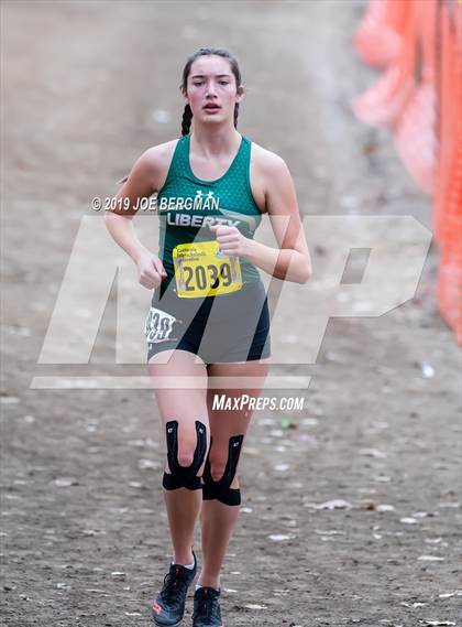 Thumbnail 3 in CIF State Cross Country Championships (Girls D5 Race) photogallery.