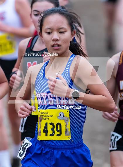 Thumbnail 1 in CIF State Cross Country Championships (Girls D5 Race) photogallery.