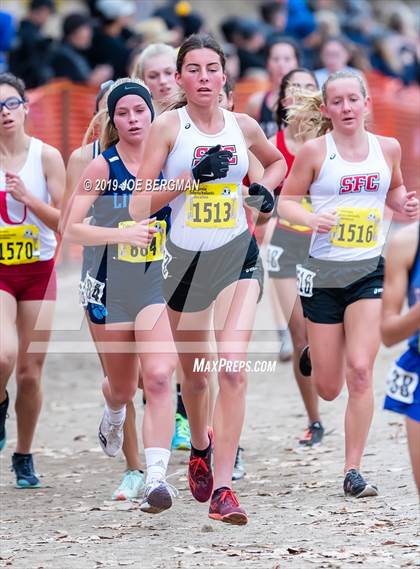 Thumbnail 1 in CIF State Cross Country Championships (Girls D5 Race) photogallery.