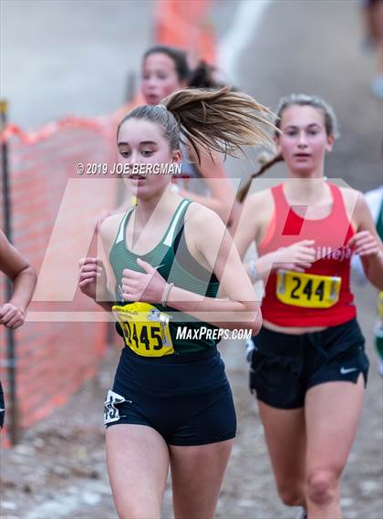 Thumbnail 3 in CIF State Cross Country Championships (Girls D5 Race) photogallery.