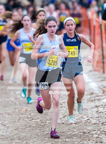 Thumbnail 1 in CIF State Cross Country Championships (Girls D5 Race) photogallery.