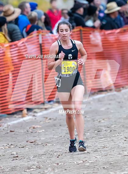 Thumbnail 3 in CIF State Cross Country Championships (Girls D5 Race) photogallery.
