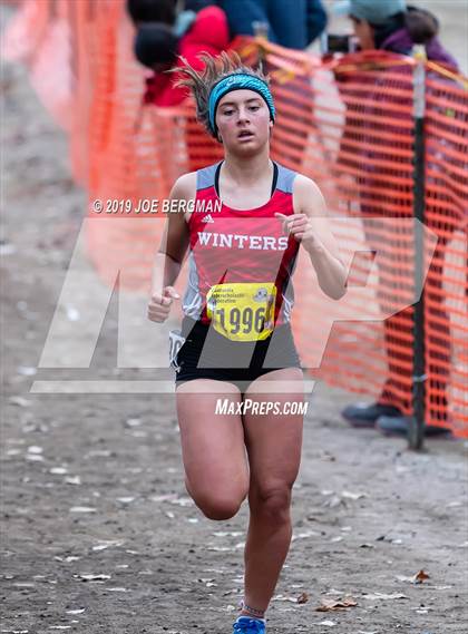 Thumbnail 2 in CIF State Cross Country Championships (Girls D5 Race) photogallery.