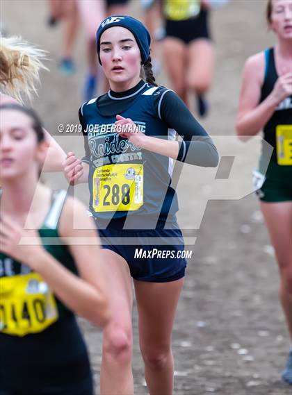 Thumbnail 2 in CIF State Cross Country Championships (Girls D5 Race) photogallery.