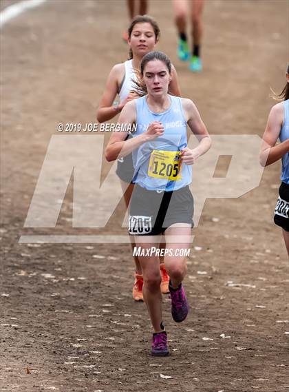 Thumbnail 1 in CIF State Cross Country Championships (Girls D5 Race) photogallery.
