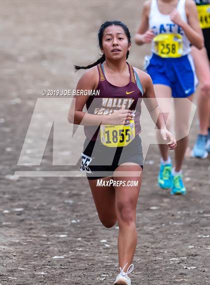 Thumbnail 2 in CIF State Cross Country Championships (Girls D5 Race) photogallery.