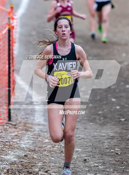 Thumbnail 2 in CIF State Cross Country Championships (Girls D5 Race) photogallery.