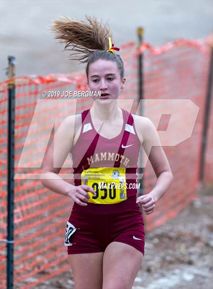 Thumbnail 2 in CIF State Cross Country Championships (Girls D5 Race) photogallery.