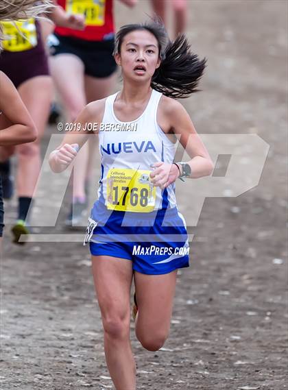 Thumbnail 3 in CIF State Cross Country Championships (Girls D5 Race) photogallery.