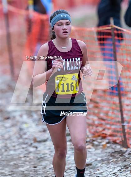 Thumbnail 2 in CIF State Cross Country Championships (Girls D5 Race) photogallery.