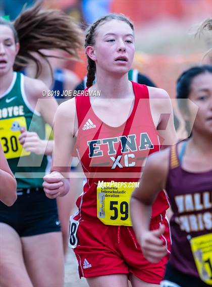 Thumbnail 2 in CIF State Cross Country Championships (Girls D5 Race) photogallery.