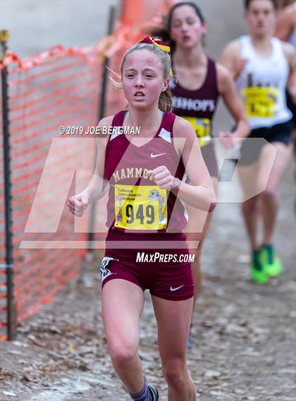 Thumbnail 3 in CIF State Cross Country Championships (Girls D5 Race) photogallery.