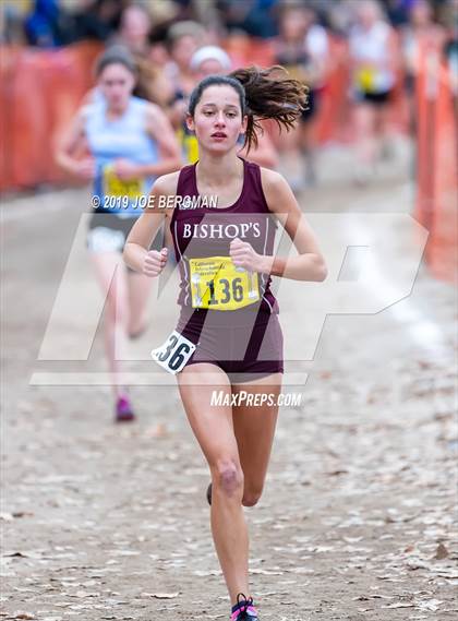Thumbnail 2 in CIF State Cross Country Championships (Girls D5 Race) photogallery.
