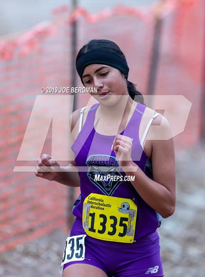Thumbnail 3 in CIF State Cross Country Championships (Girls D5 Race) photogallery.