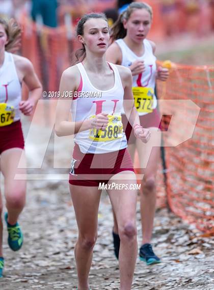 Thumbnail 1 in CIF State Cross Country Championships (Girls D5 Race) photogallery.