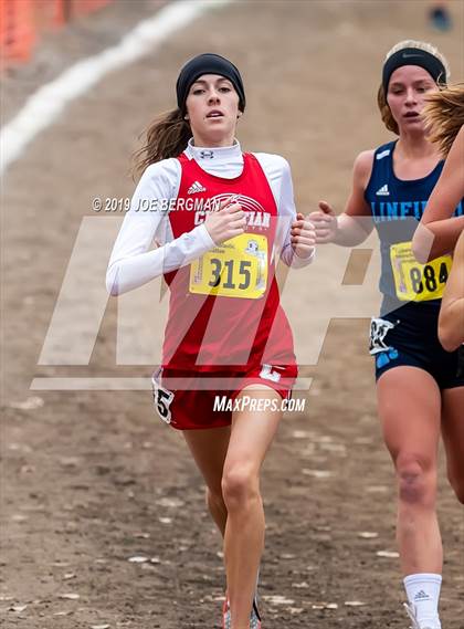 Thumbnail 3 in CIF State Cross Country Championships (Girls D5 Race) photogallery.