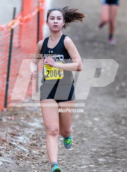 Thumbnail 3 in CIF State Cross Country Championships (Girls D5 Race) photogallery.
