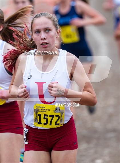 Thumbnail 1 in CIF State Cross Country Championships (Girls D5 Race) photogallery.