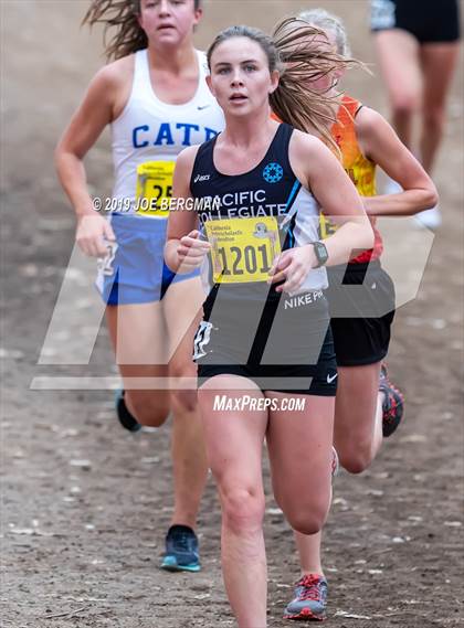 Thumbnail 2 in CIF State Cross Country Championships (Girls D5 Race) photogallery.