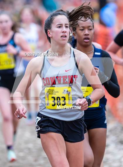 Thumbnail 3 in CIF State Cross Country Championships (Girls D5 Race) photogallery.