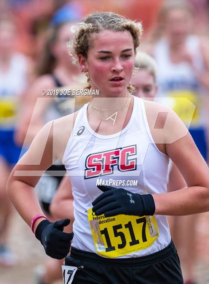 Thumbnail 3 in CIF State Cross Country Championships (Girls D5 Race) photogallery.