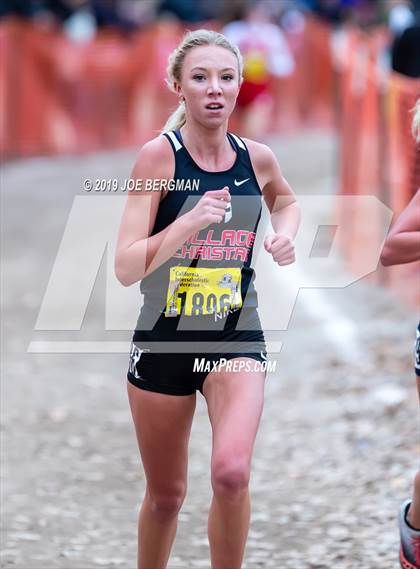 Thumbnail 2 in CIF State Cross Country Championships (Girls D5 Race) photogallery.