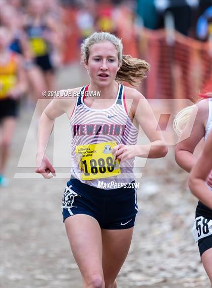 Thumbnail 3 in CIF State Cross Country Championships (Girls D5 Race) photogallery.