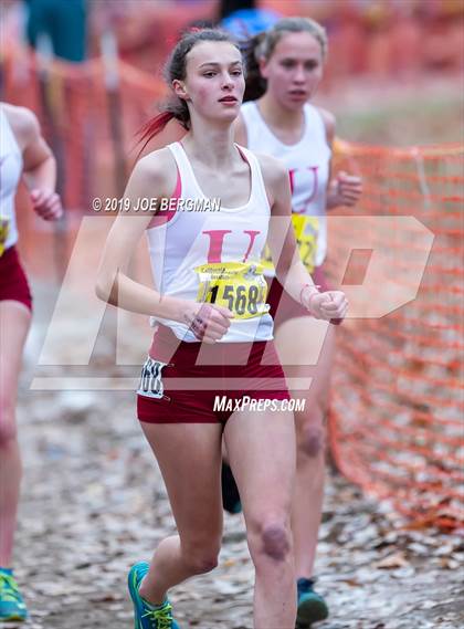 Thumbnail 2 in CIF State Cross Country Championships (Girls D5 Race) photogallery.
