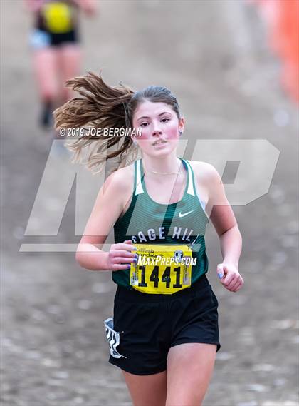 Thumbnail 2 in CIF State Cross Country Championships (Girls D5 Race) photogallery.