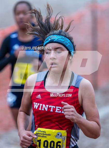 Thumbnail 1 in CIF State Cross Country Championships (Girls D5 Race) photogallery.