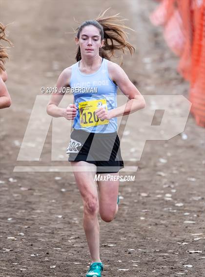 Thumbnail 2 in CIF State Cross Country Championships (Girls D5 Race) photogallery.