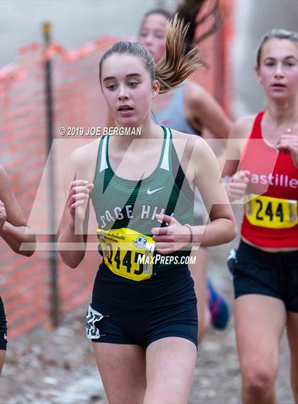 Thumbnail 2 in CIF State Cross Country Championships (Girls D5 Race) photogallery.