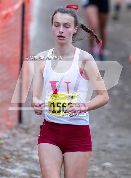 Thumbnail 3 in CIF State Cross Country Championships (Girls D5 Race) photogallery.