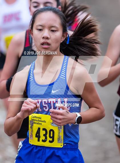 Thumbnail 3 in CIF State Cross Country Championships (Girls D5 Race) photogallery.