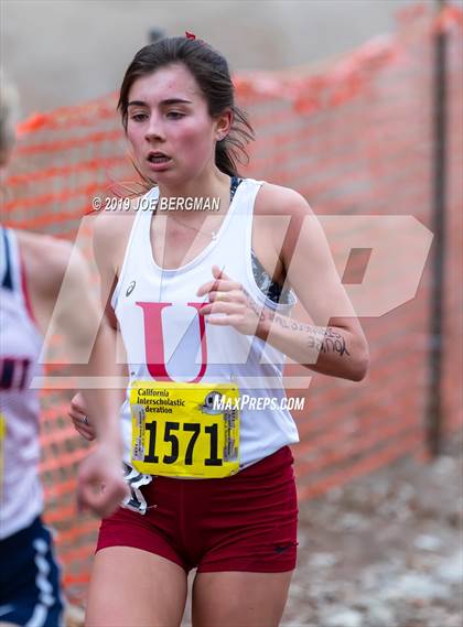 Thumbnail 3 in CIF State Cross Country Championships (Girls D5 Race) photogallery.