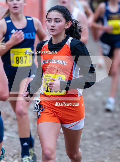 Thumbnail 2 in CIF State Cross Country Championships (Girls D5 Race) photogallery.