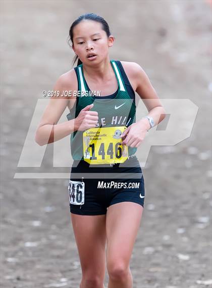 Thumbnail 3 in CIF State Cross Country Championships (Girls D5 Race) photogallery.