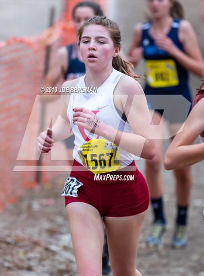 Thumbnail 2 in CIF State Cross Country Championships (Girls D5 Race) photogallery.