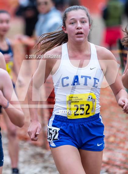 Thumbnail 3 in CIF State Cross Country Championships (Girls D5 Race) photogallery.