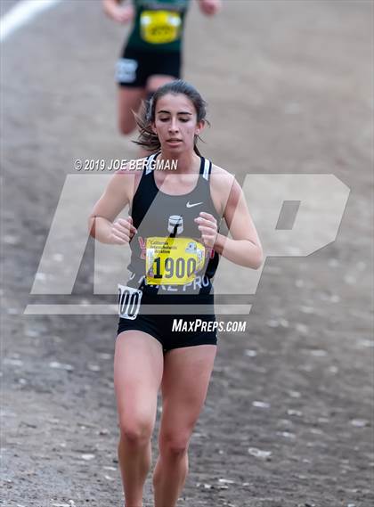 Thumbnail 3 in CIF State Cross Country Championships (Girls D5 Race) photogallery.