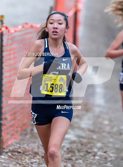 Thumbnail 3 in CIF State Cross Country Championships (Girls D5 Race) photogallery.