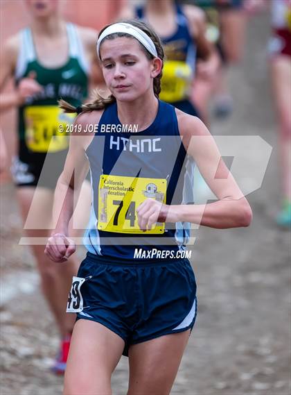 Thumbnail 3 in CIF State Cross Country Championships (Girls D5 Race) photogallery.