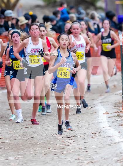 Thumbnail 3 in CIF State Cross Country Championships (Girls D5 Race) photogallery.