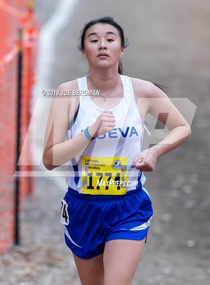 Thumbnail 3 in CIF State Cross Country Championships (Girls D5 Race) photogallery.