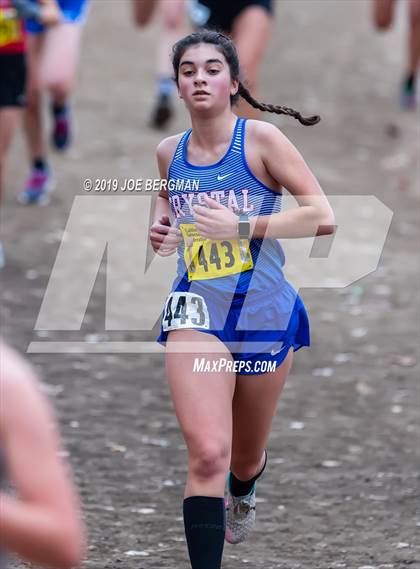 Thumbnail 3 in CIF State Cross Country Championships (Girls D5 Race) photogallery.