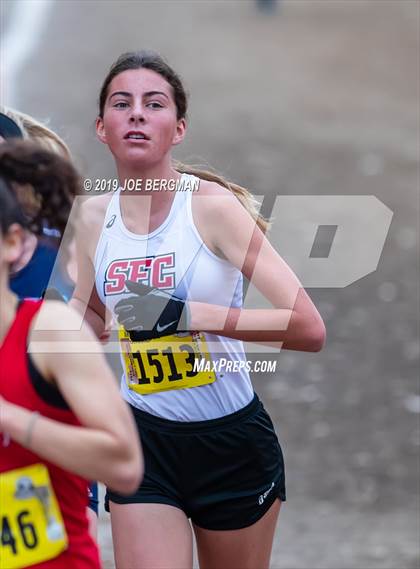 Thumbnail 3 in CIF State Cross Country Championships (Girls D5 Race) photogallery.